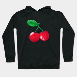 cute red cherry Hoodie